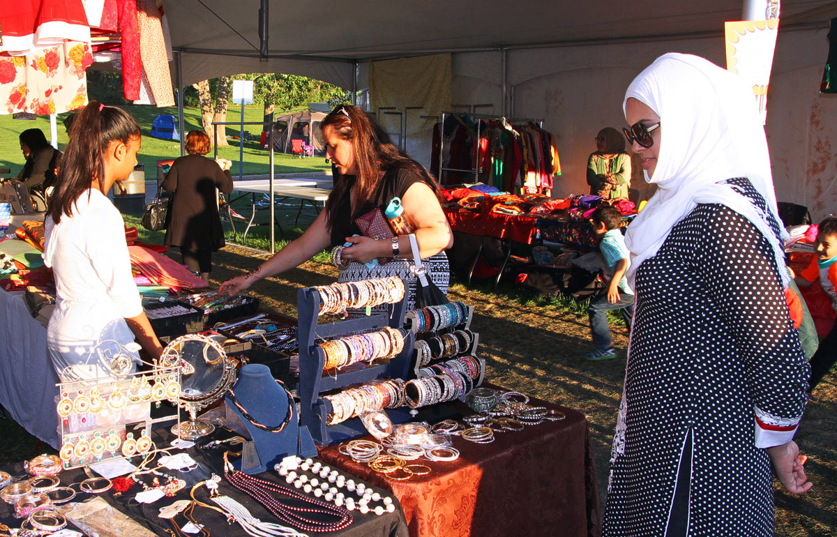 Inside the Bangladesh Pavilion Inside the Bangladesh Pavilion