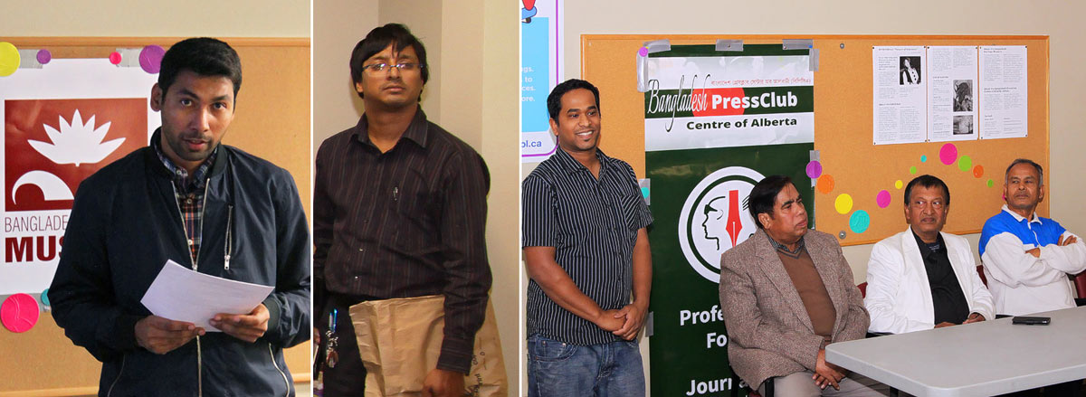 Speakers at the opening event Speakers at the opening event